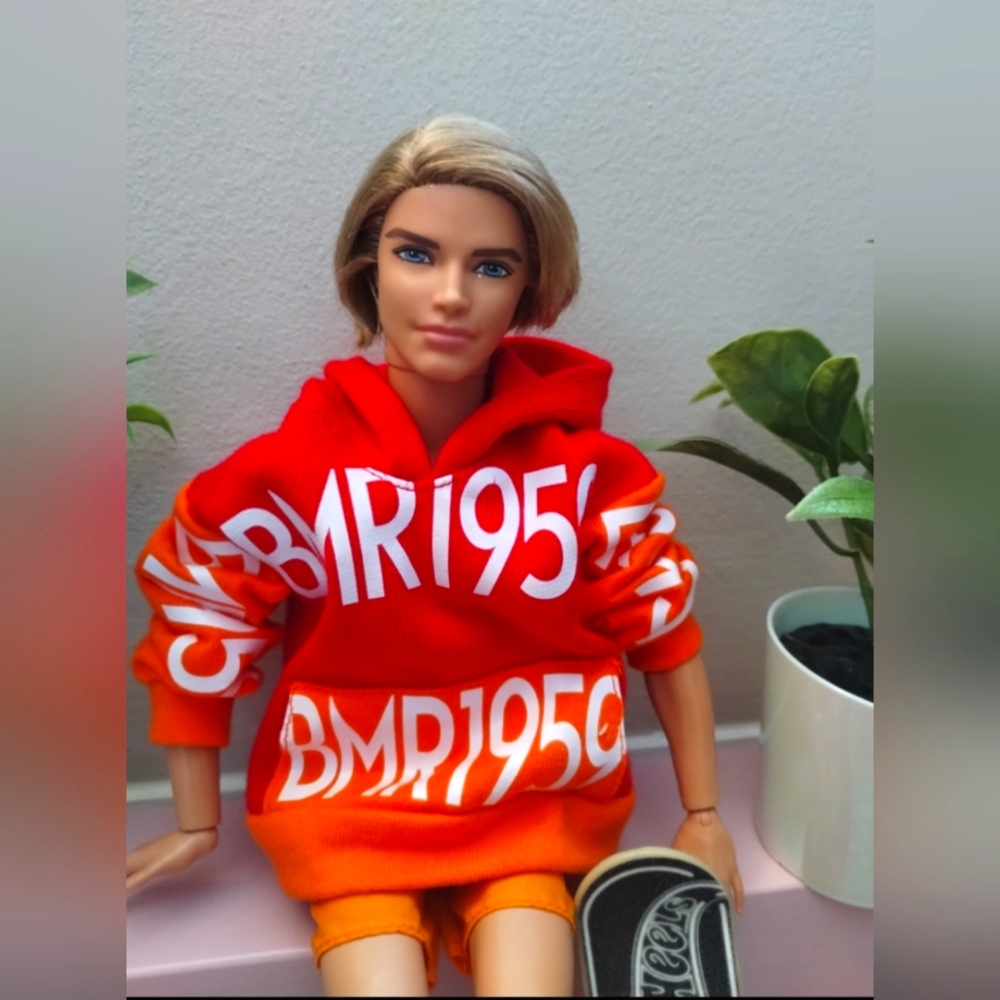 Articulated Ken Barbie doll in BMR Fashion